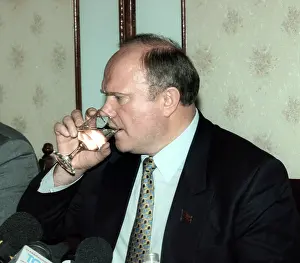 Communists: Gennady Zyuganov, candidate for presidency from