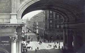 Settembre: Genoa, Italy - Via XX Settembre