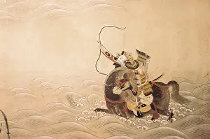 Shogunate: GenPei War Episodes (18th c.). Work of the Tosa