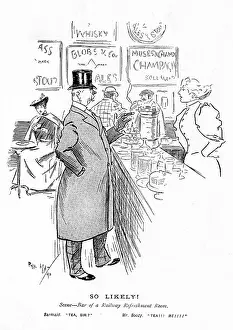 Buffet: GENT OFFENDED BY TEA