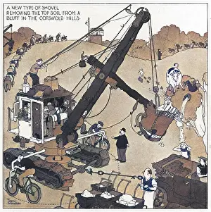 Convoluted: The Gentle Art of Excavating - Removing top soil