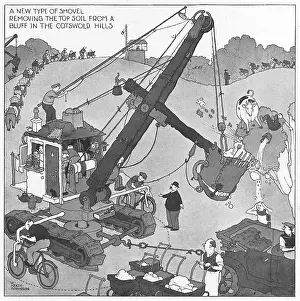 Gadget: The Gentle Art of Excavating - Removing top soil