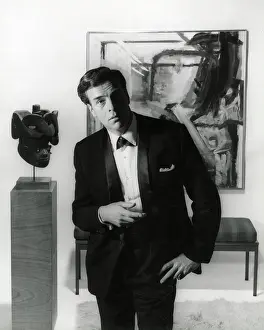 Gentleman in Black Tie attending a Private View