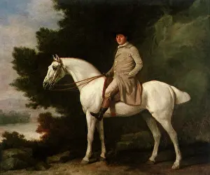 1781: A Gentleman on a Grey Horse, by Stubbs