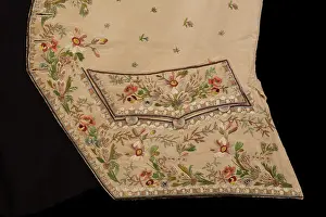 Corded: Gentleman's waistcoat, c1760-80