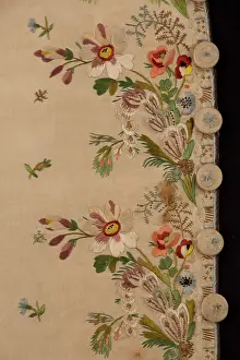 Corded: Gentleman's waistcoat, c1760-80