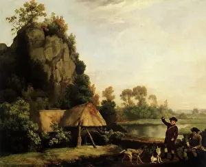 1767: Two Gentlemen Going a Shooting, by Stubbs