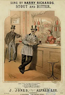 C1860: Two Gents Drinking - circa 1860