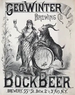 55th: Geo. Winter Brewing Co. bock beer. Brewery 55th St. betw. 2d