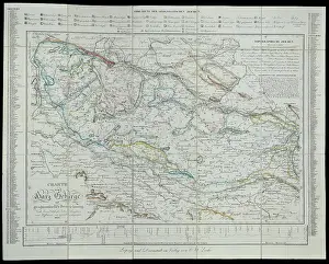 Geological: GeognosticÂ map of the Harz Mountains (1832)