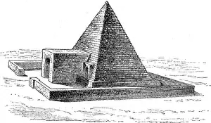 Abydos: geography, Egypt, Abydos, pyramids, pyramid