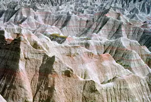 Badlands: Geological Formations in Badlands National Park