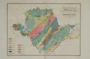 Geological map of Anglesea (Henslow, 1822)