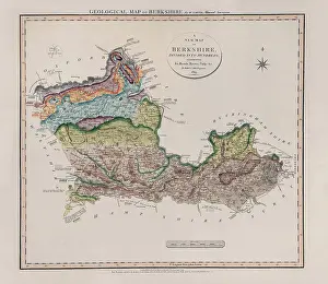 Berkshire: Geological Map of Berkshire (William Smith, 1819)