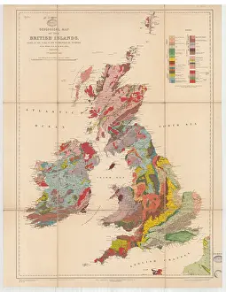 Isles: Geological Map of the British Isles (Teall, 1912)