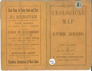 1826: Geological map of the environs of Lyme Regis and Cover