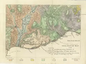 1826: Geological map of the environs of Lyme Reis