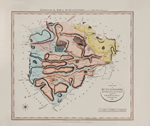 Atlas: Geological Map of Rutlandshire (William Smith, 1822)