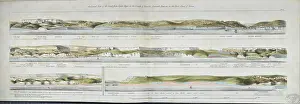 Morland: Geological view of the coast from Lyme Regis to Axmouth