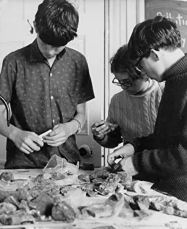 Henry Grant Collection: GEOLOGY STUDENTS