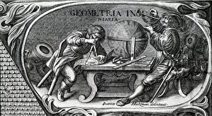 Vignette: Geometry and engineering. Vignette from a mulitiplication