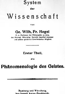 Idealism: Georg Hegel