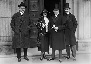 Witnesses: Georg Jacoby with his first wife, 1922