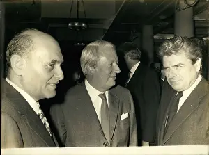 Duhamel: Georg Solti, Edward Heath and Jacques Duhamel
