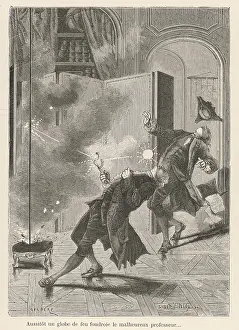 Georg Wilhelm Richmann Struck by Lightning