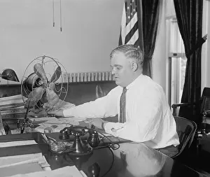 Confidante: George Akerson, was the first Presidential Press