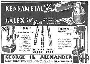 Chucks: George Alexander Galex Drill Chucks. P.G.Comparometer