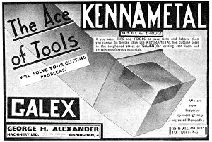 Galex: George Alexander Machine Cutting Tools Kennametal - Galex