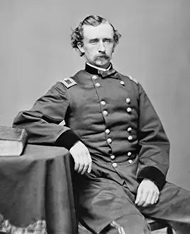 Brevet: George Armstrong Custer, in a Brady Studio