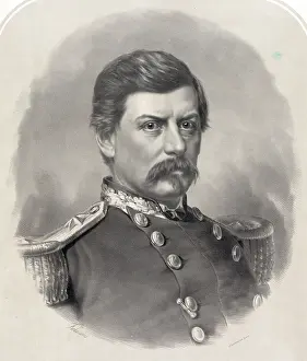 Mcclellan: George B. McClellan. Major General commanding U.S. Army