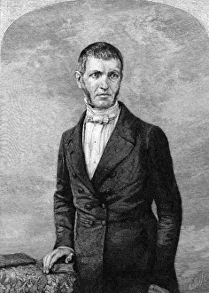 George Bancroft as a young man