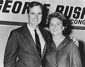 Barba: George and Barbara Bush in Houston Texas ?