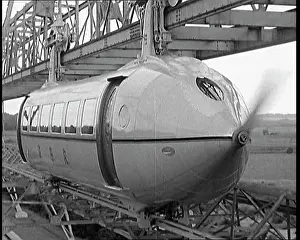 Monorail: The George Bennie Railplane Driven By a Propeller