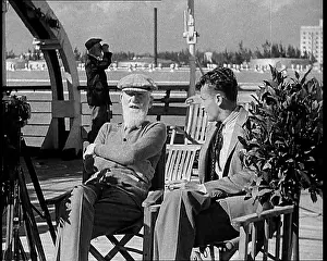 Interviewed: George Bernard Shaw Being Interviewed