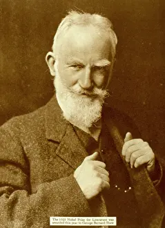 Lapel: George Bernard Shaw, Irish author and playwright