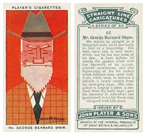 Cubist: George Bernard Shaw - Irish playwright