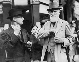 Reportedly: George Bernard Shaw in London