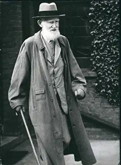 Witty: George Bernard Shaw, playwright, 90th birthday