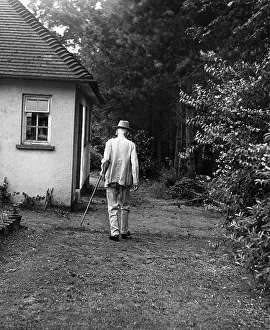 Profitable: George Bernard Shaw, playwright, at Ayot St Lawrence