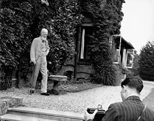 Profitable: George Bernard Shaw, playwright, at Ayot St Lawrence