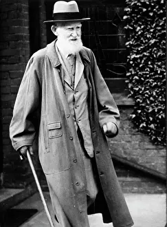Profitable: George Bernard Shaw, playwright, at Ayot St Lawrence