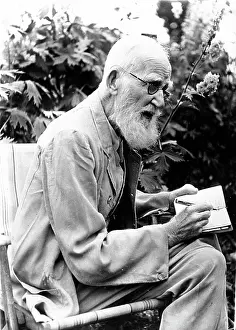 Profitable: George Bernard Shaw, playwright, at Ayot St Lawrence