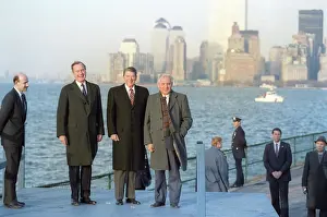 Governors: George Bush, Ronald Reagan and Mikhail Gorbachev, 1988