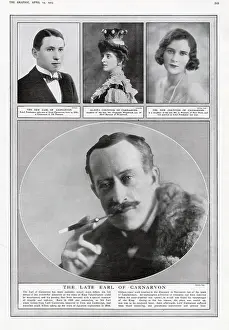 Stanhope: George Edward Stanhope Molyneux Herbert, Earl of Carnarvon