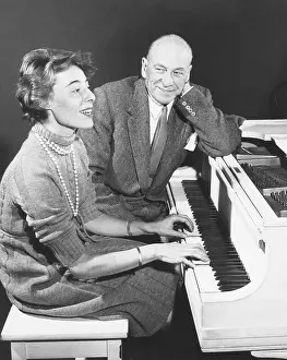 1098: George Francis Abbott, and Mary Rodgers, working