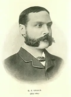Whiskers: George Frederick Grace, English cricketer